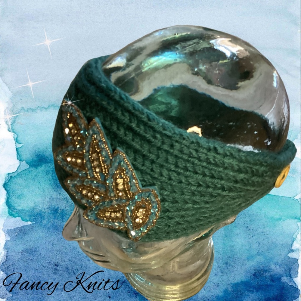 🆕Sequins Knit Headwrap